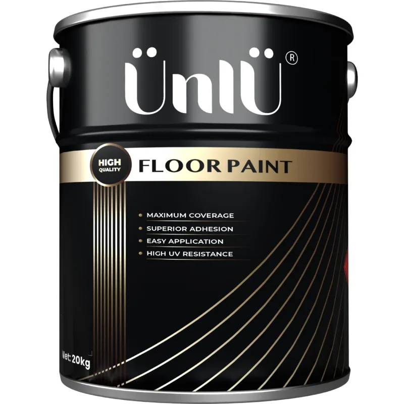 Ünlü Floor Paint Zemin Boyası - Gök Mavi