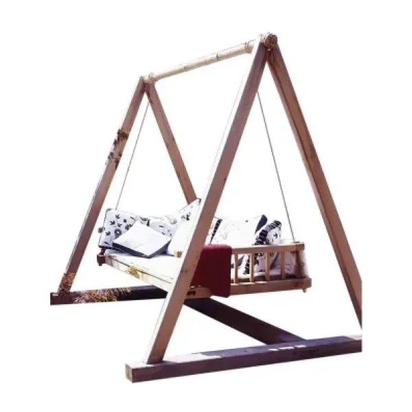 Woodd Art Cartle Ahşap Salıncak