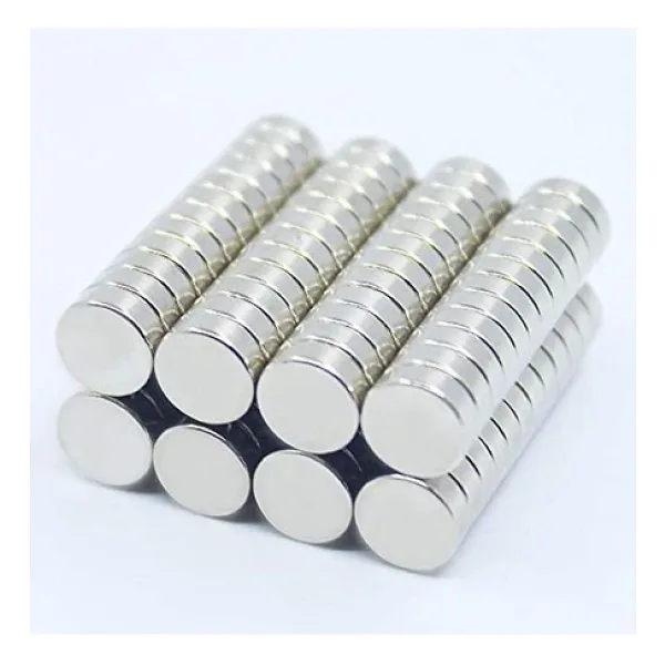 Yuvarlak Neodyum Mıknatıs Seti, 50 Adet, 8X3 Mm Ölçülerinde