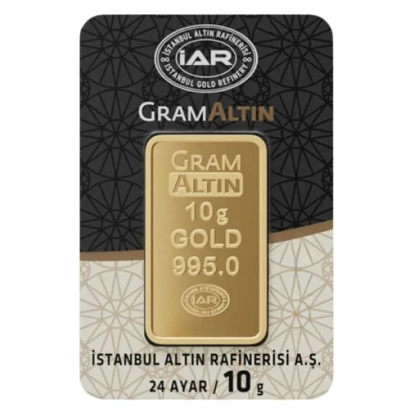 10 gr 24 Ayar Gram Altın