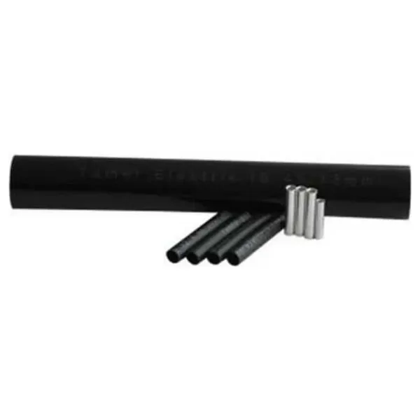 4 x 16 mm² Isı Büzüşmeli Bakır İletkenli Ek Muflar 1 Adet Siyah