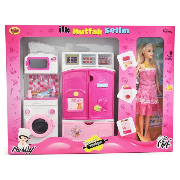 Anlily 02326 Bebekli İlk Mutfak Setim