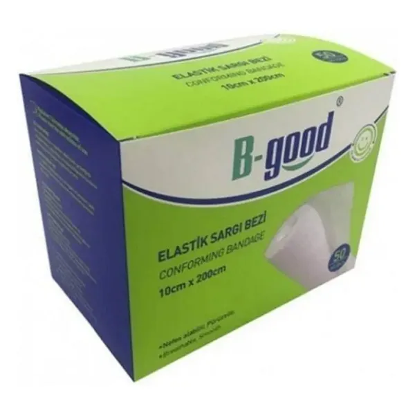 B-Good Elastik Sargı Bezi 10cm x 2m Tekli