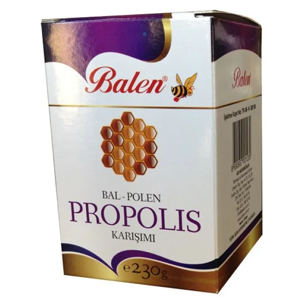Balen Bal Polen Propolis Karışımı 230 G x 2li - 230 gr