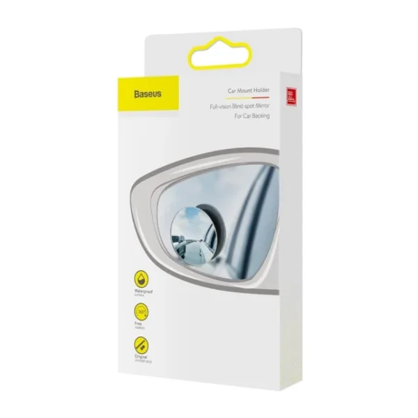 Baseus full view-Vision 2 Adet Mini Geri Görüş Aynası,Kör Nokta Aynası