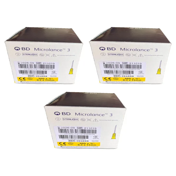 Bd Microlance Mezoterapi Iğne Ucu 30G x 13MM 100 Adet X3 Kutu