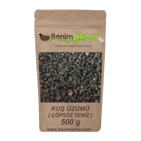 BenimAktar 500 gr Çöpsüz Kuş Üzümü