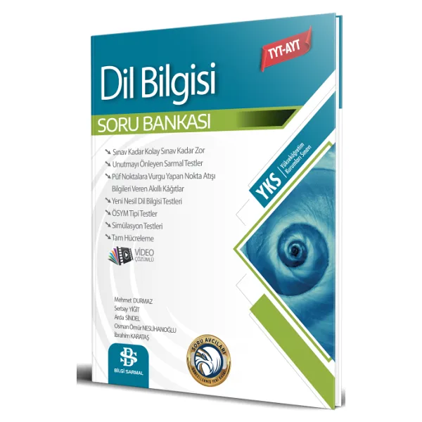 Bilgi Sarmal Yayınları TYT-AYT Dil Bilgisi Soru Bankası