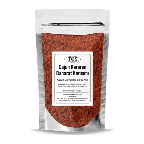 Cajun Kararan Baharat Karışımı 100 gr (1. Kalite)