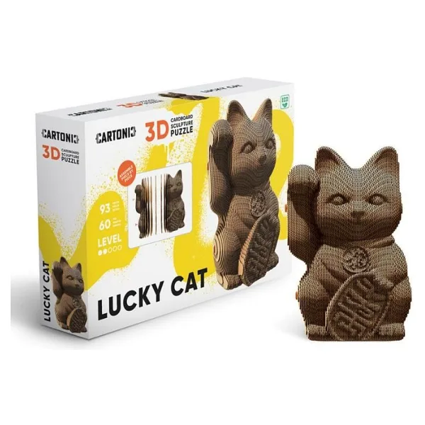 Cartonic Lucky Cat 3D Puzzle