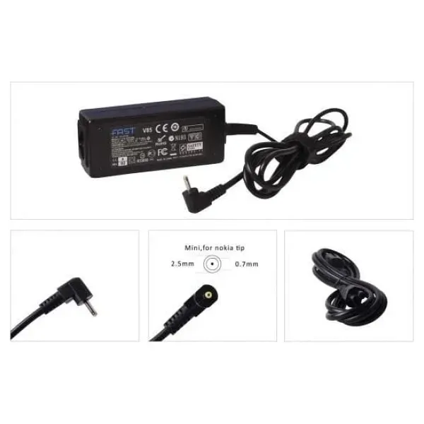 CUADP071 12V 3.33A 2.5*0.7mm Samsung Notebook Adaptör