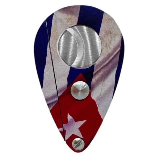 Cuban Flag Yaprak Model Metal Puro Kesici Krom (56Ring)