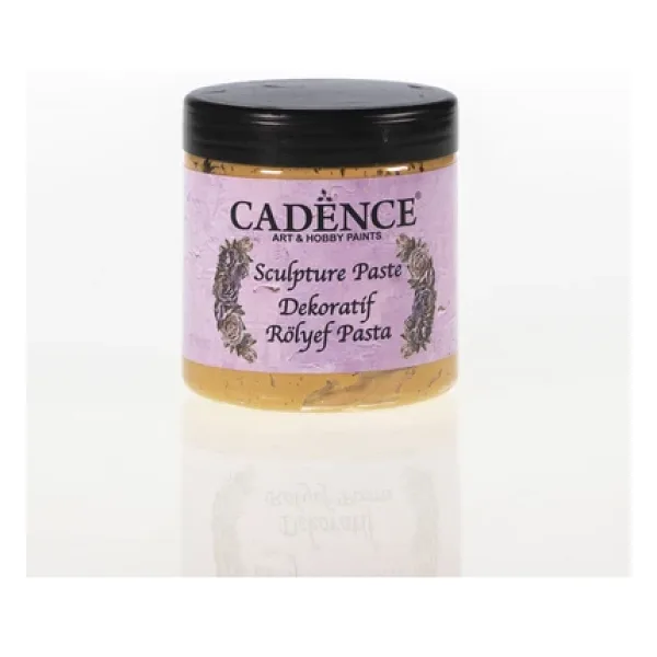 Dekoratif Rölyef Pasta Sculpture Paste Amber 250ml 400gr