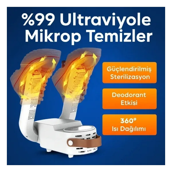 EkoAlışverişDünyam Dijital Ayakkabı Kurutma ve Isıtma Makinesi