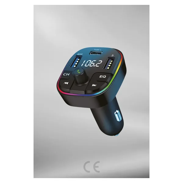 Evax Araç İçin Bluetooth FM Modulator (Transmitter) Çakmaklık 20W PD Şarj