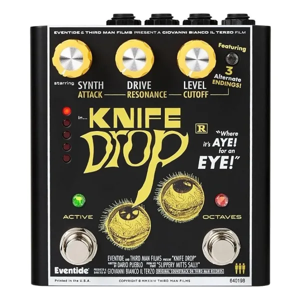Eventide Knife Drop Sub-Octave Fuzz W/Synth FX