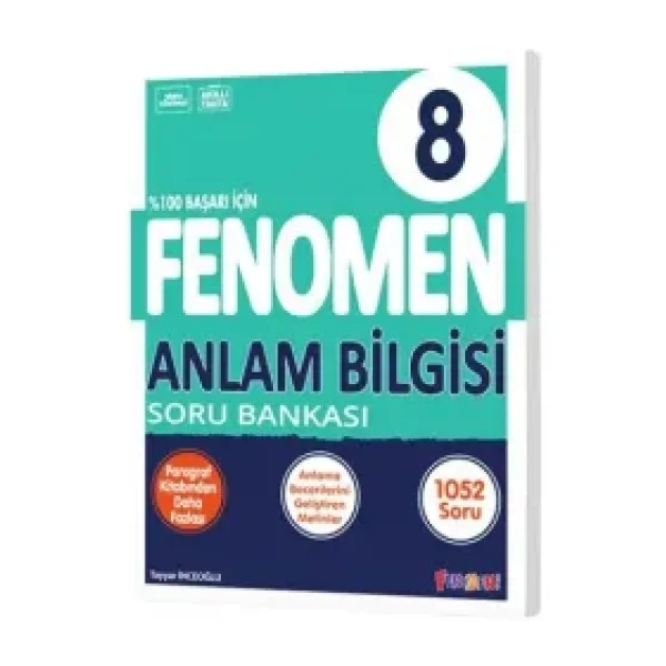 Fenomen Okul Yayınları 8. Sınıf Anlam Bilgisi Soru Bankası