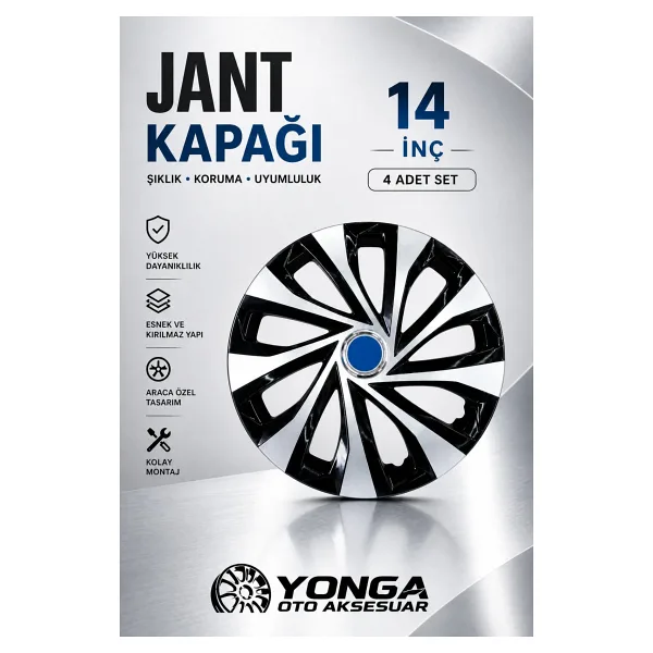 Fiat Tempra Jant Kapağı 14 İnç 4 Adet Kırılmaz