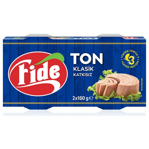 Fide Klasik Ton Balığı 2x160 gr