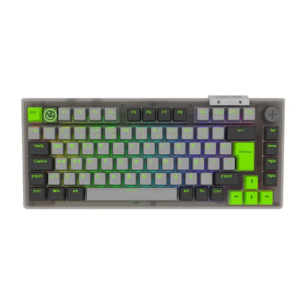 Hawk Gaming HK610 RGB TKL Gateron Switch Kablolu/Kablosuz Oyuncu Klavyesi