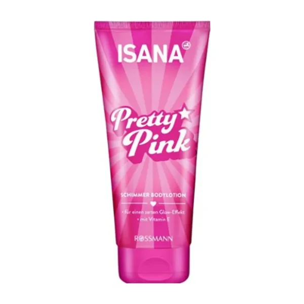 Isana Pretty Pink Işıltılı Vücut Losyonu 200 ml