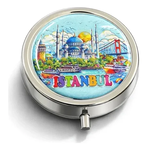 İstanbul Temalı İlaç Kutusu Alk4373