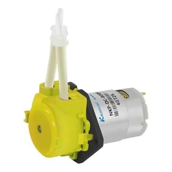 Kamoer 12V Peristaltik Sıvı Pompası - NKP-DC-B08G Sarı