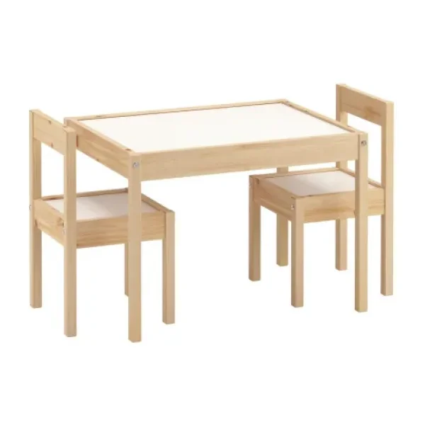Kukka Ahşap Masa Sandalye Seti KWS100