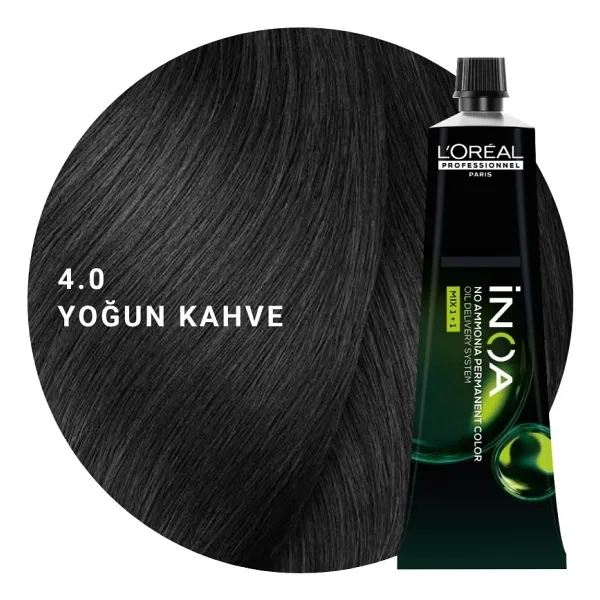 L'Oreal Professionnel Paris Inoa 4.0 Yoğun Kahve Saç Boyası