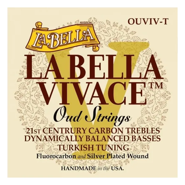 La Bella OUVIV-T Vivace Karbon Ud Teli (Türk Sistem)