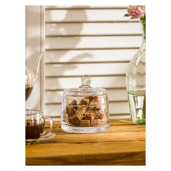 LC Waikiki LCW HOME Renksiz Cam Kapaklı Şekerlik 9 cm