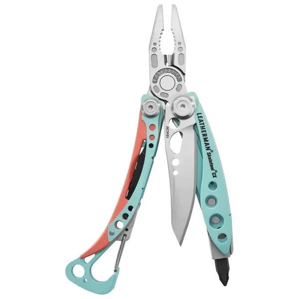 Leatherman Skeletool CX Turkuaz 7 Fonksiyonlu Çok Amaçlı Çakı