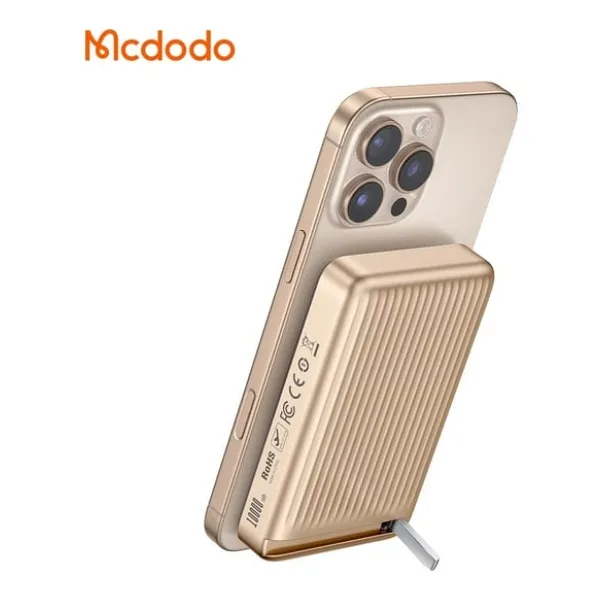 Mcdodo MC-7812 Çöl Titanyum 10000 mAh Hızlı Şarj Kablosuz Powerbank