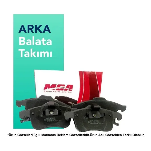 Mga Honda Cıvıc Arka Fren Takım Balatası 2006-2011