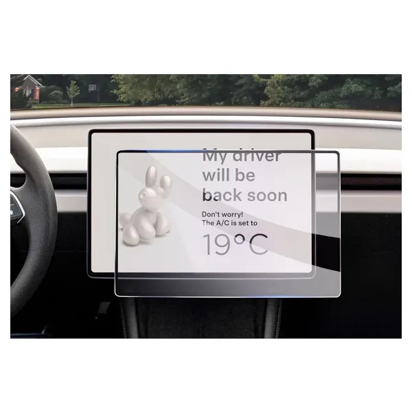 Mobilite Tesla Model Y Juniper Uyumlu 2025 Model 15.4 inç Multimedya 9H Nano Ekran Koruyucu