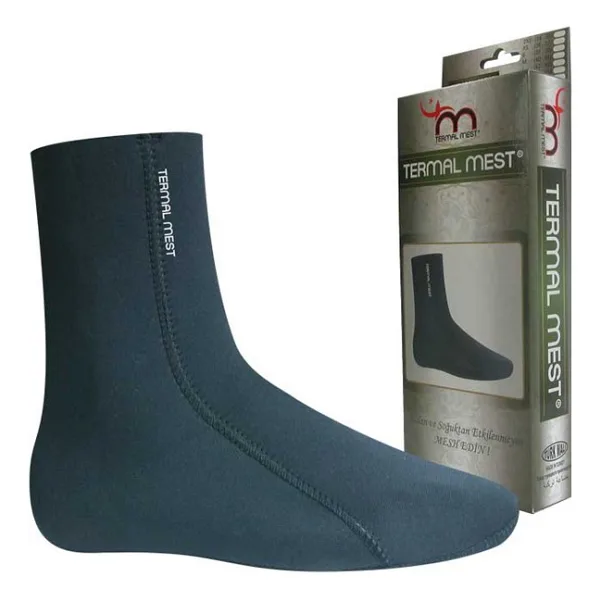 Neopren Termal Mest Çorap Siyah XL 44-45