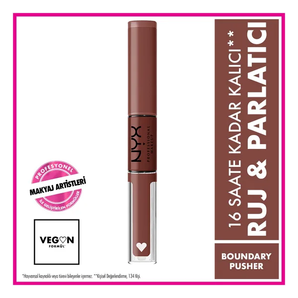 NYX Shine Loud High Boundary Pusher Dudak Parlatıcısı