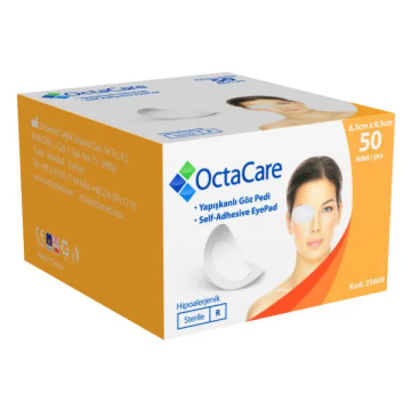 OctaCare Steril 50'li Göz Kapama Bandı