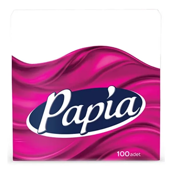 Papia 100'lü Beyaz Peçete