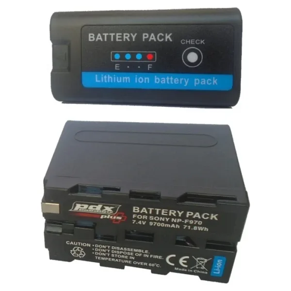 Pdx, SONY Mc2500 İçin Lion İdeal Batarya