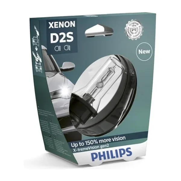 Philips D2S %150 X-Treme Vision Xenon Ampul 1 Adet