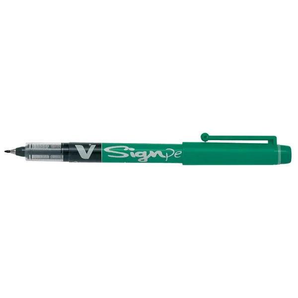 Pilot V-Signpen 2.0 mm Yeşil İmza Kalemi