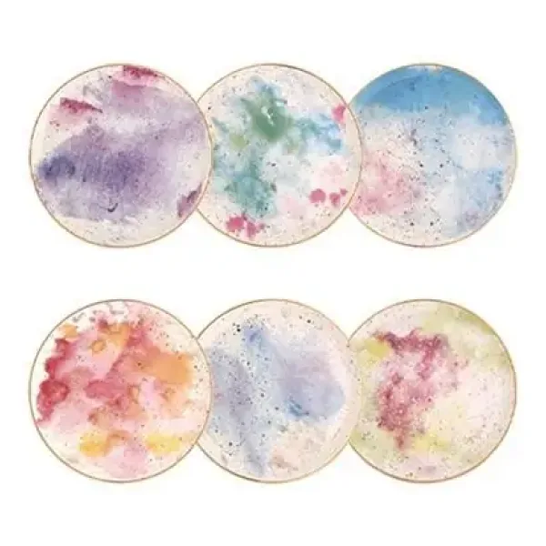 Porland Cosmos Serisi 6'lı 24 cm Düz Tabak Takımı