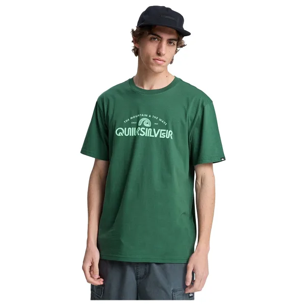 Quiksilver EV Vista EQYZT08287 Kısa Kollu Bisiklet Yaka Erkek Tişört