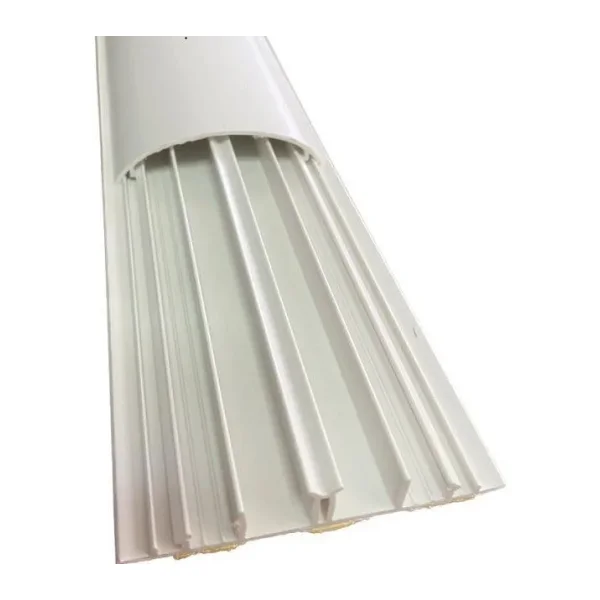 Sert Plastik 90x20 Balık Sırtı Kablo Kanalı Yapışkanlı 2 Mt Beyaz