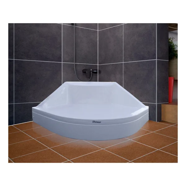 Shower Oval Oturmalı Duş Teknesi 90x90