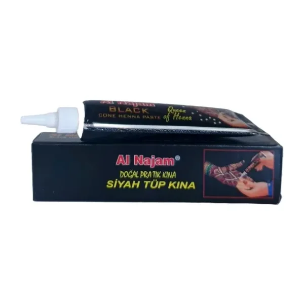 Siyah Doğal Tüp Kına 30 gr Pratik kına
