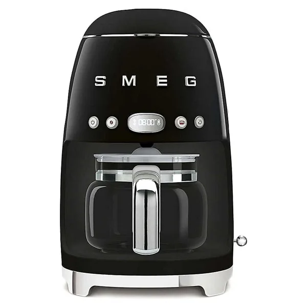 Smeg DCF02BLEU Retro Siyah Filtre Kahve Makinesi