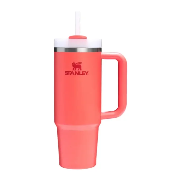 Stanley Quencher Kırmızı 0.89 lt Pipetli Termos Bardak