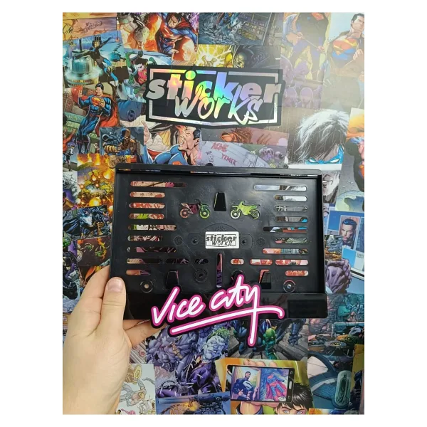 Sticker Works Vice City Motor Plakalık